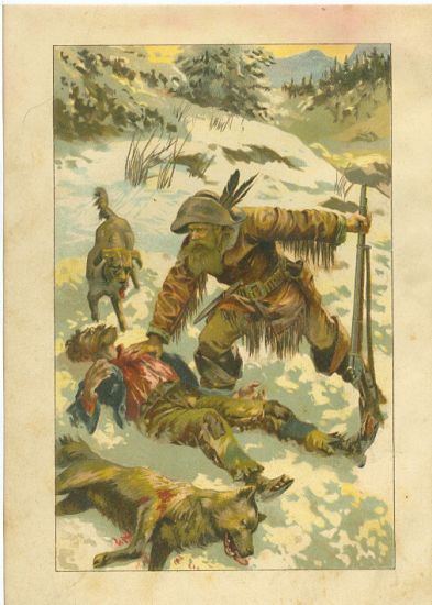 Trapper | antikvariat - detail grafiky