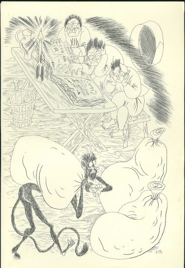 Cert - Bouda Cyril | antikvariat - detail grafiky