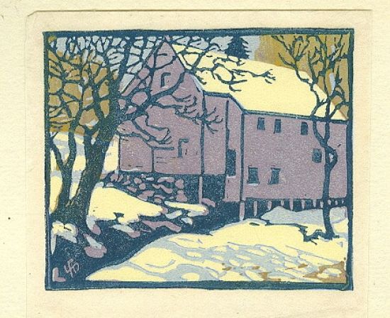 Mlyn | antikvariat - detail grafiky