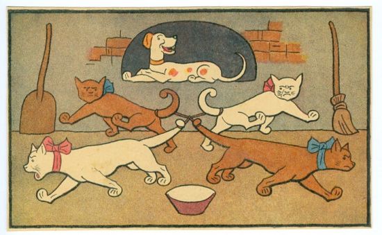 Pes a kocky - Lada Josef | antikvariat - detail grafiky