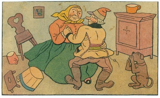 Kalamajka - Lada Josef | antikvariat - detail grafiky