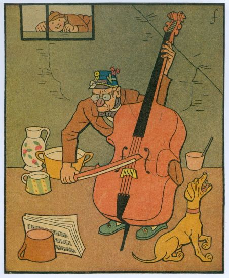 Skola hry na basu - Lada Josef | antikvariat - detail grafiky