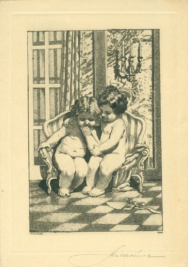 Deti - Kulhanek Stanislav | antikvariat - detail grafiky