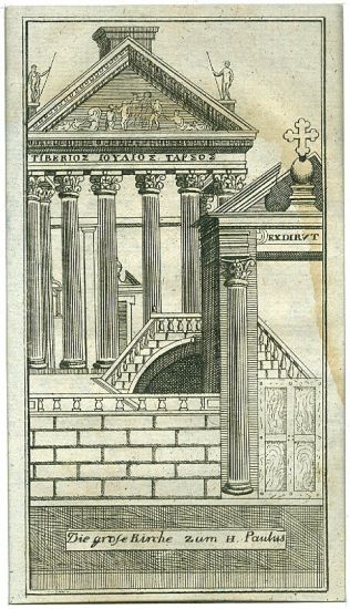 Die Gros Hirsche zum H Paulus | antikvariat - detail grafiky