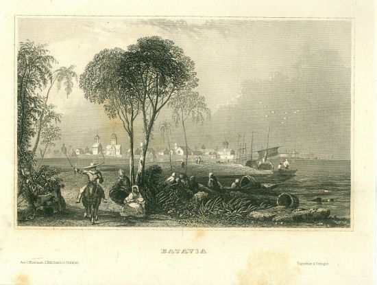 Batavia | antikvariat - detail grafiky