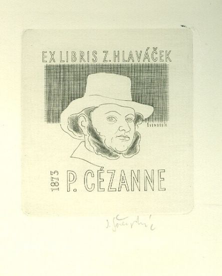 Ex libris Z Hlavacek - Svengsbir Jiri | antikvariat - detail grafiky