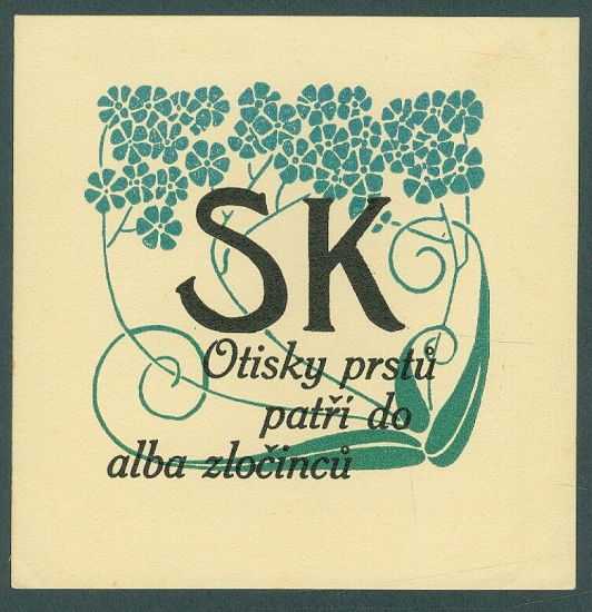 SK Otisky prstu patri do alba zlocincu - Dedek S  | antikvariat - detail grafiky