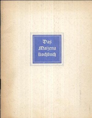 Das Maizena Kochbuch | antikvariat - detail knihy