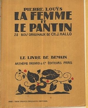 La Femme et le Pantin Roman espagnol - Lou255s Pierre | antikvariat - detail knihy