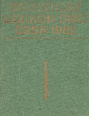 Statisticky lexikon obci CSSR 1982  I | antikvariat - detail knihy