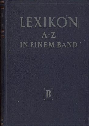 Lexikon AZ in einem Band - Kolektiv autoru | antikvariat - detail knihy