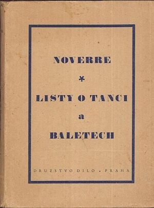 Listy o tanci - Noverre Jean Georges | antikvariat - detail knihy
