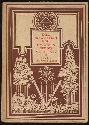 Dilo Jana Nerudy XXIIDivadelni studie a referaty 3 dil | antikvariat - detail knihy
