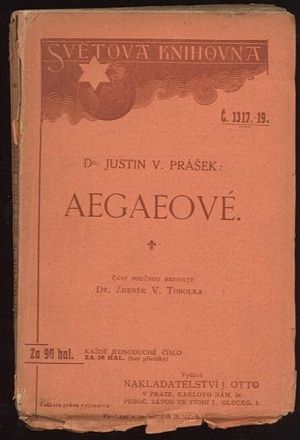 Aegaeove - Prasek Justin V | antikvariat - detail knihy