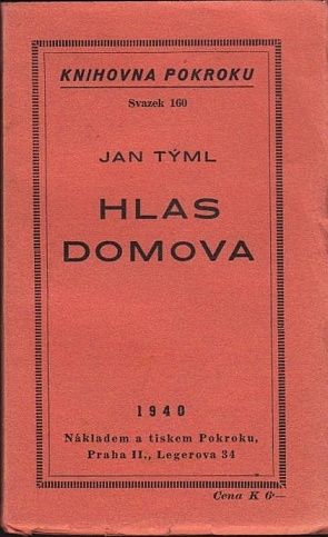 Hlas domova - Tyml Jan | antikvariat - detail knihy