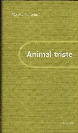 Animal triste - Maronova Monika | antikvariat - detail knihy