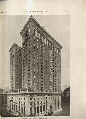 The brickbvilder  New York Architectural Terra Cotta Company | antikvariat - detail knihy