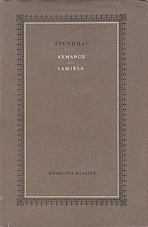 Armance Lamiela - Stendhal | antikvariat - detail knihy