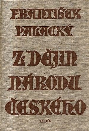 Z dejin narodu ceskeho IIdil - Palacky Frantisek | antikvariat - detail knihy