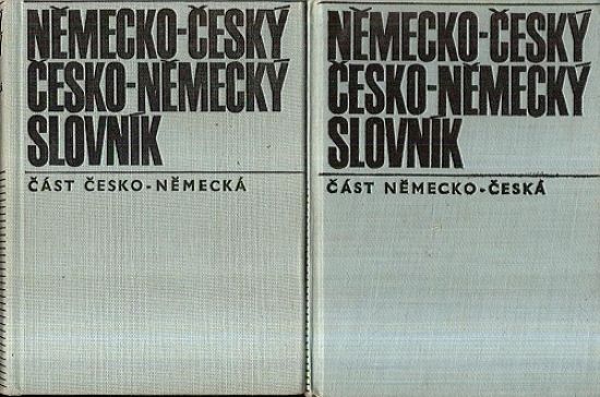 Nemeckocesky a ceskonemecky slovnik 1a 2dil - Widimsky Frantisek | antikvariat - detail knihy