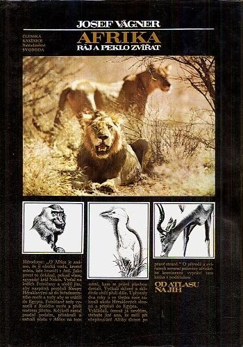 Afrika  raj a peklo zvirat - Vagner Josef | antikvariat - detail knihy