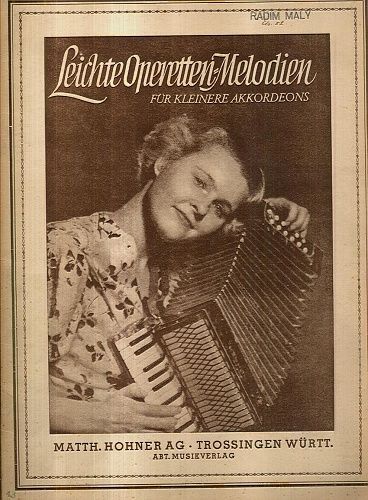 Leichte OperettenMelodien fur kleinere Akkordeons mit 12 oder mehr Bassen - Kohler Ernst | antikvariat - detail knihy