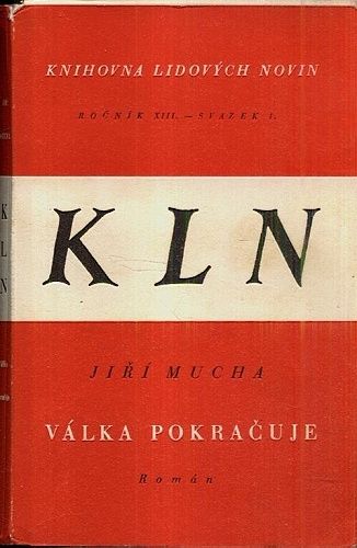 Valka pokracuje - Mucha Jiri | antikvariat - detail knihy