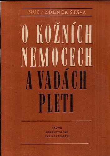 O koznich nemocech a vadach pleti - Stava Zdenek | antikvariat - detail knihy