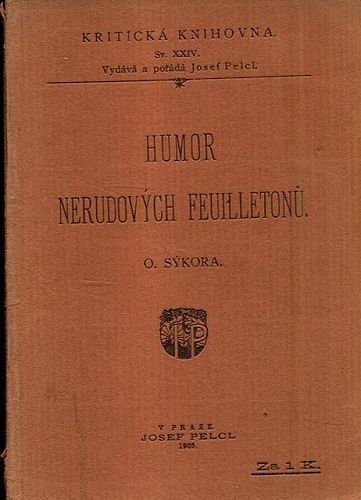 Humor Nerudovych feuilletonu - Sykora O | antikvariat - detail knihy