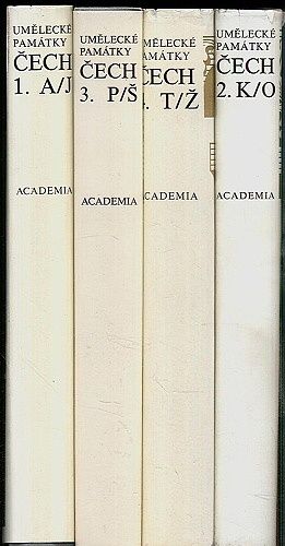 Umelecke pamatky Cech I  IV - Poche Emanuel redakce | antikvariat - detail knihy