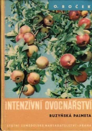 Intenzivni ovocnarstvi Ruzynska palmeta - Bocek Otto | antikvariat - detail knihy