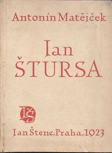 Jan Stursa - Matejcek Antonin | antikvariat - detail knihy