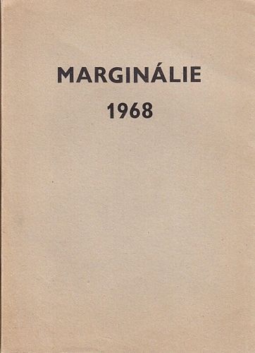 Marginalie 1968 | antikvariat - detail knihy