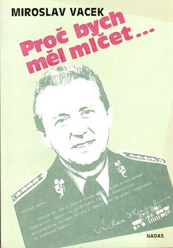Proc bych mel mlcet - Vacek Miroslav | antikvariat - detail knihy