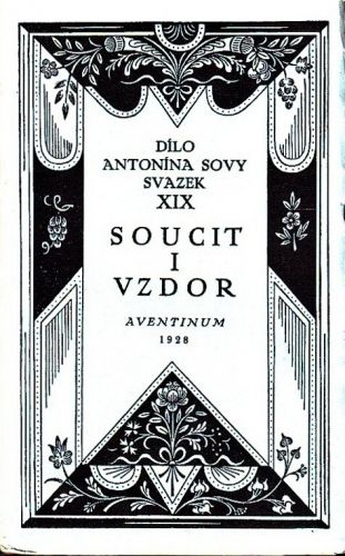Soucit i vzdor - Sova Antonin | antikvariat - detail knihy