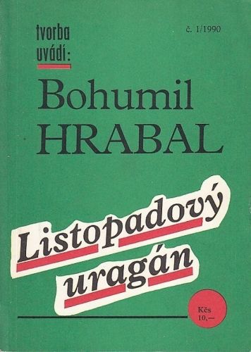 Listopadovy uragan - Hrabal Bohumil | antikvariat - detail knihy