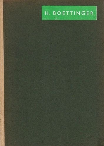 Hugo Boettinger | antikvariat - detail knihy