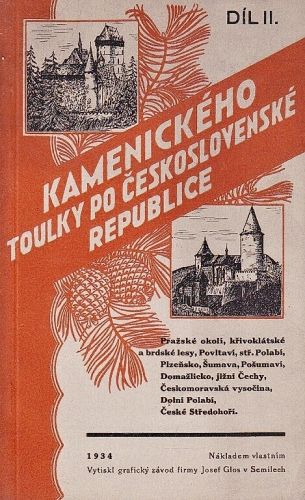 Kamenickeho toulky po ceskoslovenske republice II | antikvariat - detail knihy