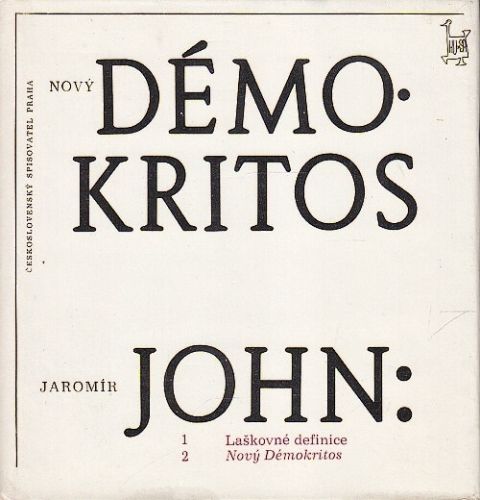 Novy Demokritos - John Jaromir | antikvariat - detail knihy