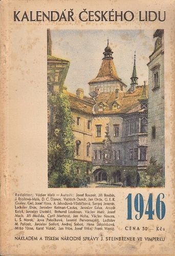 Kalendar ceskeho lidu 1946 - Maly Vaclav  redaktor | antikvariat - detail knihy