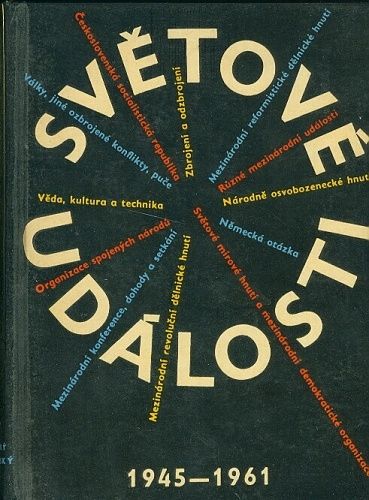 Svetove udalosti 1945  1961 | antikvariat - detail knihy