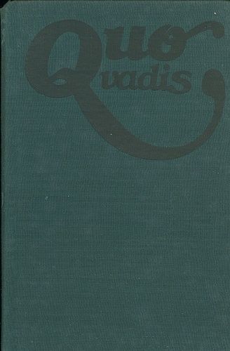 Quo vadis - Sienkiewicz Henryk | antikvariat - detail knihy