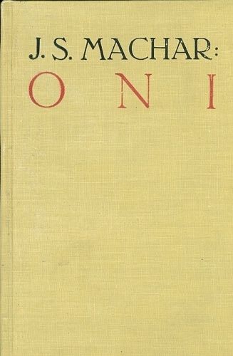 On - Machar Josef Svatopluk | antikvariat - detail knihy