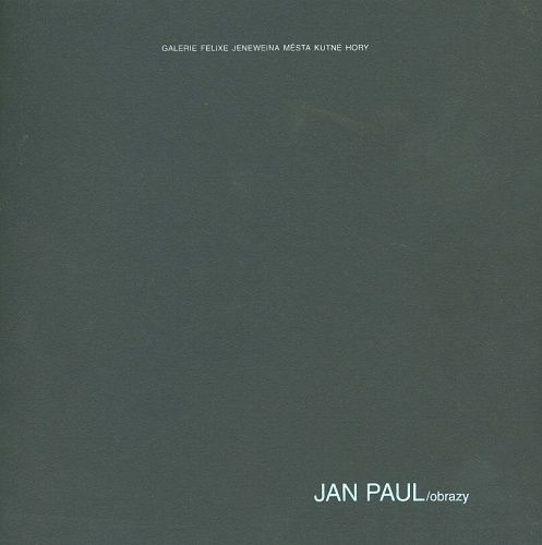 Jan Paul obrazy  katalog | antikvariat - detail knihy