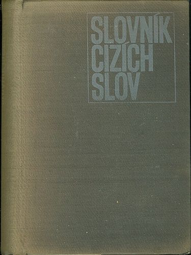 Slovnik cizich slov - Rejman Ladislav | antikvariat - detail knihy
