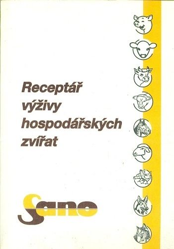 Receptar vyzivy hospodarskych zvirat | antikvariat - detail knihy