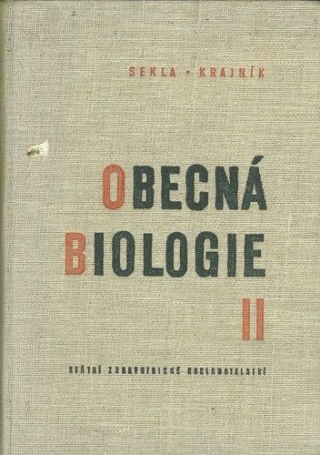 Obecna biologie II - Krajnik Bohumil Prof | antikvariat - detail knihy