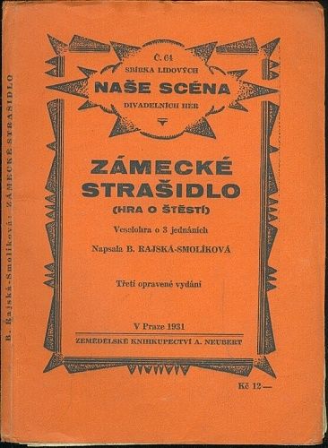 Zamecke strasidlo Hra o stesti - Rajska  Smolikova B | antikvariat - detail knihy