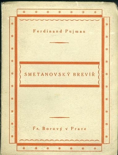 Smetanovsky brevir - Pujman Ferdinand | antikvariat - detail knihy