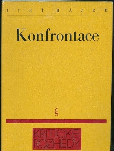 Konfrontace - Hajek Jiri | antikvariat - detail knihy